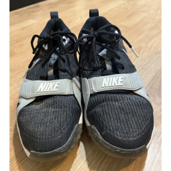 Nike Air Zoom Diamond Elite Turf Baseball Shoes Black DZ0503-001 Size 12 - Picture 2 of 9